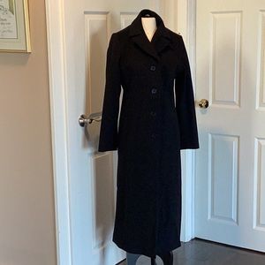 HiSO Slender Fit Long Coat made of Loro Piana Superfine Wool - Canadian sz. 12